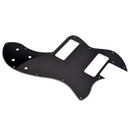 Anti-scratch Pickguard Guard Plate 3 Ply for   Guitar Black