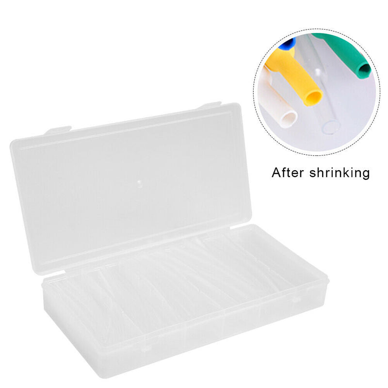 150pcs 2:1 Heat Shrink Tube Wire Cable Polyolefin Insulated Sleeve Tubing