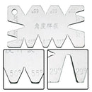 3Pcs/Set Drill Bits Angle Gauge Dirll Sharpener Tools S/S Inspection Angle
