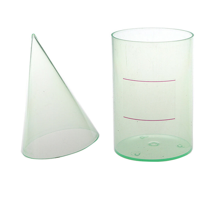 Cylinder Cone Volume Demonstration Kit for Mathematic Teaching Aid - Large