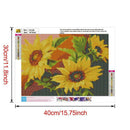 5D DIY Full Drill Diamond Painting Sunflower Cross Stitch Craft Kit (W1498)