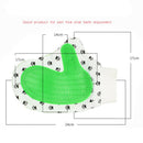 Pet Dog Cleaning Gloves Cat Dogs Bathing Massage Gloves Yellow