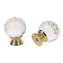 Handle Button 8pcs crystal door furniture dore Y2F6