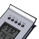 2X(Wireless Weather Thermometer Station Daily Clock Snooze Forecast Calenda