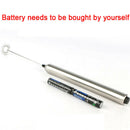 Stainless Steel Coffee Milk Egg Frother Electric Handheld Mixer Maker Whisk3 Bj