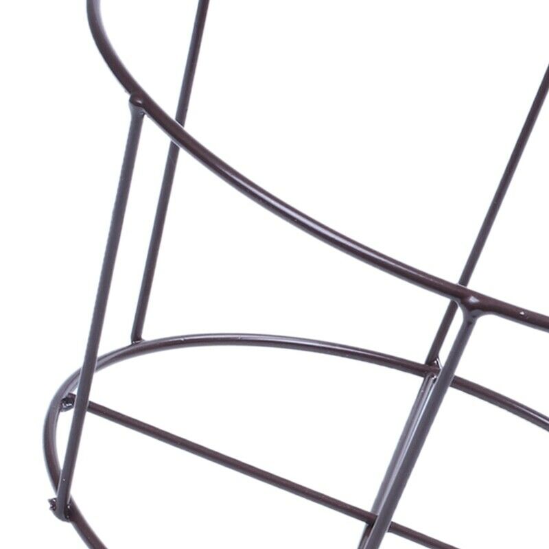 Metal Iron Flower Pot Hanging Balcony Garden Plant Planter Home Decor baske
