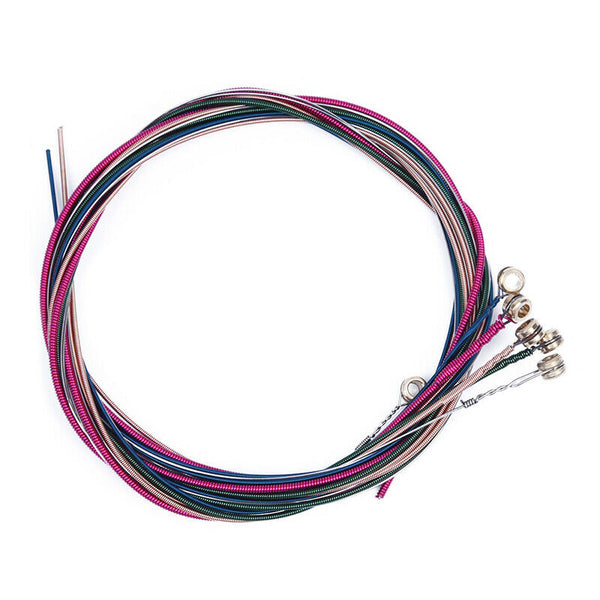 Set Rainbow Colorful Color String for Acoustic Guitar