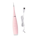 Electric Sonic Teeth Handpiece Dental Scaler Tooth Cleaner Portable Pink