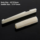 Perfect Acoustic Guitar Cattle Bone Acoustic Guitar Nut & Saddle & Bridge Pins