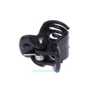 100pcs/Bag Small Plastic Black Hair Clips Clipper Clamp For Women Ladies 6 Claws