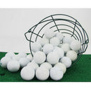 12.5x20.5x12cm Metal Golf Ball Container Golfball Basket Range Organizer Holder