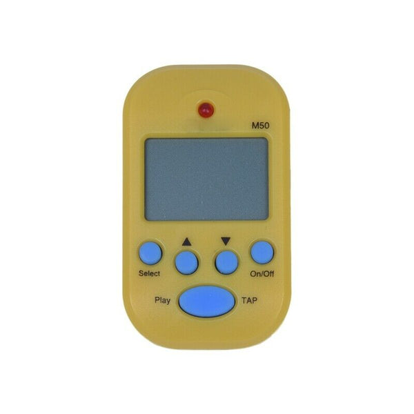 M50 Metronome Digital Electronic with Yellow Clip Instrument