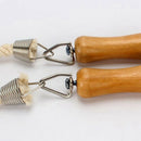 Hot Jump Rope Wooden Handle Skipping Gym School Group Multi Person Rope JumpQ4K2