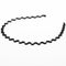 Fashion Spiral Waved Sports Hairband Men Women Hair Hoop Headwear (1pc) A