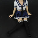 1/6 Scale Blue White JK Uniform Sailor Outfits for 12'' Female Action Figures