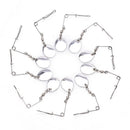 10pcs Stainless Steel Jig Spinner Wire Forms Spinner Accessories Fishing ToolsLJ