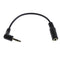 Right Angled 3.5mm 3pole Audio Stereo Male to 4 Pole Female Extension Cable