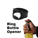 Unique Stainless Steel Finger Ring Bottle Opener Beer Bar Tool li