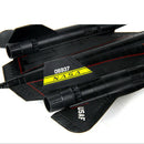 1/144 American Airplane Military SR-71 Blackbird Fighter Aircraft Home Decor