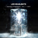 Led Headlight Bulbs H4 All-In-One Conversion Kit High/Low Beam Extremely Br