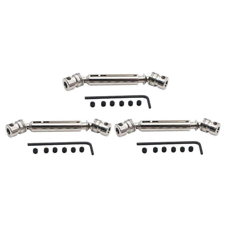 3 Pack 1:12 Rear Drive Shaft w/ Screws for wltoys 12428 Q46 Upgrade Parts