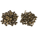 200 Set 8mm 6mm Leather Rivets Double Cap Rivets Studs DIY Leather Repairing
