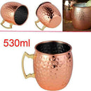 1Pcs Copper Cup 530ml Stainless Steel Tea Beer Wine Coffee Mug Newest Useful