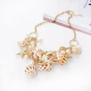 Women's Necklace Sweater Chain Beach Starfish Jewelry Conch Shell Pen P8X9