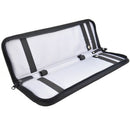 Men'S Lightweight Black Nylon Tie Organizer With Zipper Little Tie Case Fas
