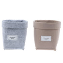 Durable Nordic Storage Folding Flower Pot Felt Desktop Storage Fleshy Flower  Hn