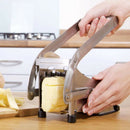 Stainless Steel French Fry Cutter Vegetable Potato Chopper SlicerDicer 2Blade BX