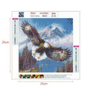4 Pack Eagle Tiger DIY 5D Diamond Painting Kits Full Drill Cross Stitch Decor