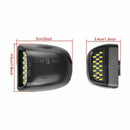 2x LED license plate light for Chevy Silverado Avalanche GMC 1500 2500 3500