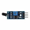 1 pcs blue metal 4-pin flame sensor module / fire detection module Infrared Y1A1