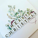 Merry Christmas Letters Metal Cutting Dies for Scrapbook Album Cards Decor- OZ