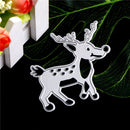 Creative Deer Animal Design Cut Die Gift Paper Card Decor Embossing FolderZ
