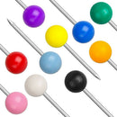 Push Pins 600-Count Map Tacks Marking Pins 1/8-Inch Plastic Beads Head, Wit Y3G1
