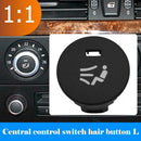 Car A/C Heater Climate Control Switch Left Knob Cover for 5 Series E60 E61