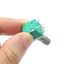 5Pcs 5Pin RV097NS Single Linked Potentiometer B10K for Audio/Amplifier   Z