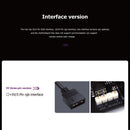 10 Ports RGB Fan HUB PC Desktop SATA Power 5V 3PIN ARGB Extension Splitter A