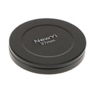 37mm Camera Lens Filter Storage Cap Case Metal Protection Cover Box Black