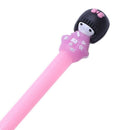 4 pcs 0.38mm black Japanese girl gel pen Cute candy color Signature pen Kaw D7U5