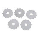 5Pcs 45mm Crochet Edge Blade Refill Blade Crochet Edge Projects Fleece Tools
