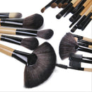 Pro 24 Pcs Makeup Brushes Cosmetic Tool Kit Eyeshadow Powder Brush Case B JPP