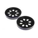 2PCS 70mm T25 Rubber Wheels Match 360 Degree Servo Wheels Parts For DIY Robot FT