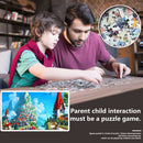 Mountain Town Scenery Puzzle Educational Toys 1000 Piece Paper Jigsaw Gift