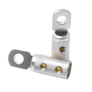 2 Pieces 4 AWG Wiring Wire Coupler Speaker Connector Terminal Nickel Plated
