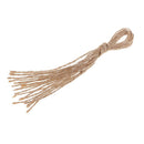 100Pcs Leaf Shape Wood Pieces Hanging Gift Tags Notes Message Reminder Board