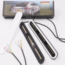 2pcs 60 LED Halo Neon Dual Color Car Truck Flowing Turn Signal Brake Tail Light