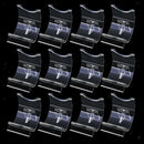 Clear Acrylic Lighter Show Easel Stand Collective Tile Gifts Set of 12